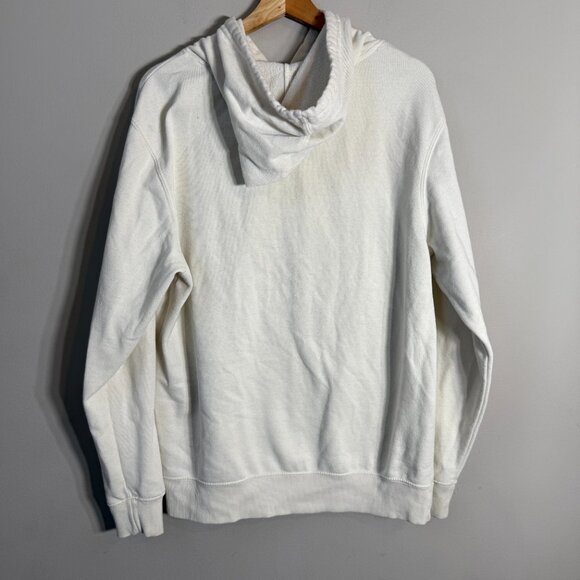 Grateful Dead Hooded Sweatshirt Pullover Hoodie Women's Medium Ivory Dead Head - Picture 9 of 12